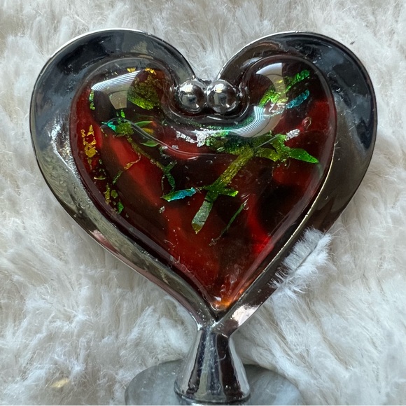 🌴Boutique Wine Bottle Heart Stopper - Picture 2 of 4
